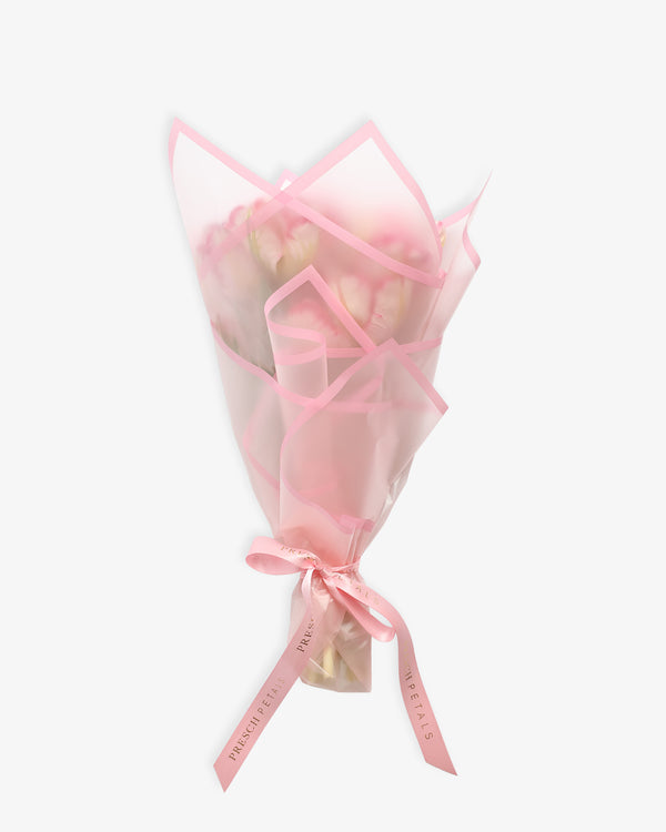 Blooming Peony Tulips Bouquet | Presch Petals Flower Delivery Dallas