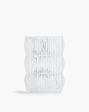 Carved Crystal Glass Vase | Presch Petals Dallas Flower Delivery