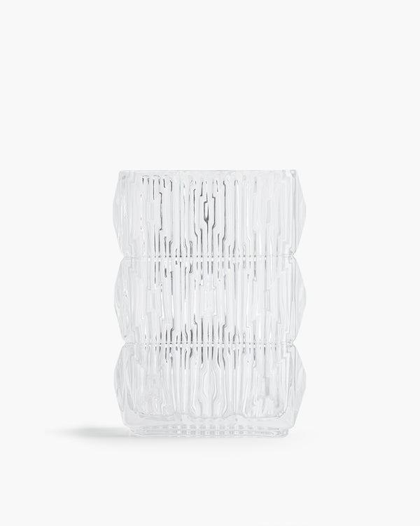 Carved Crystal Glass Vase | Presch Petals Dallas Flower Delivery
