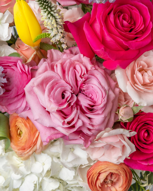 Darling Arrangement with Ceramic Vase | Presch Petals Dallas Florist
