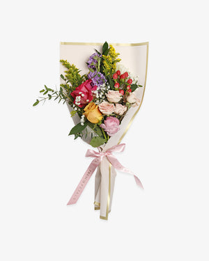Gold Polly Flower Cart | Presch Petals Dallas Florist