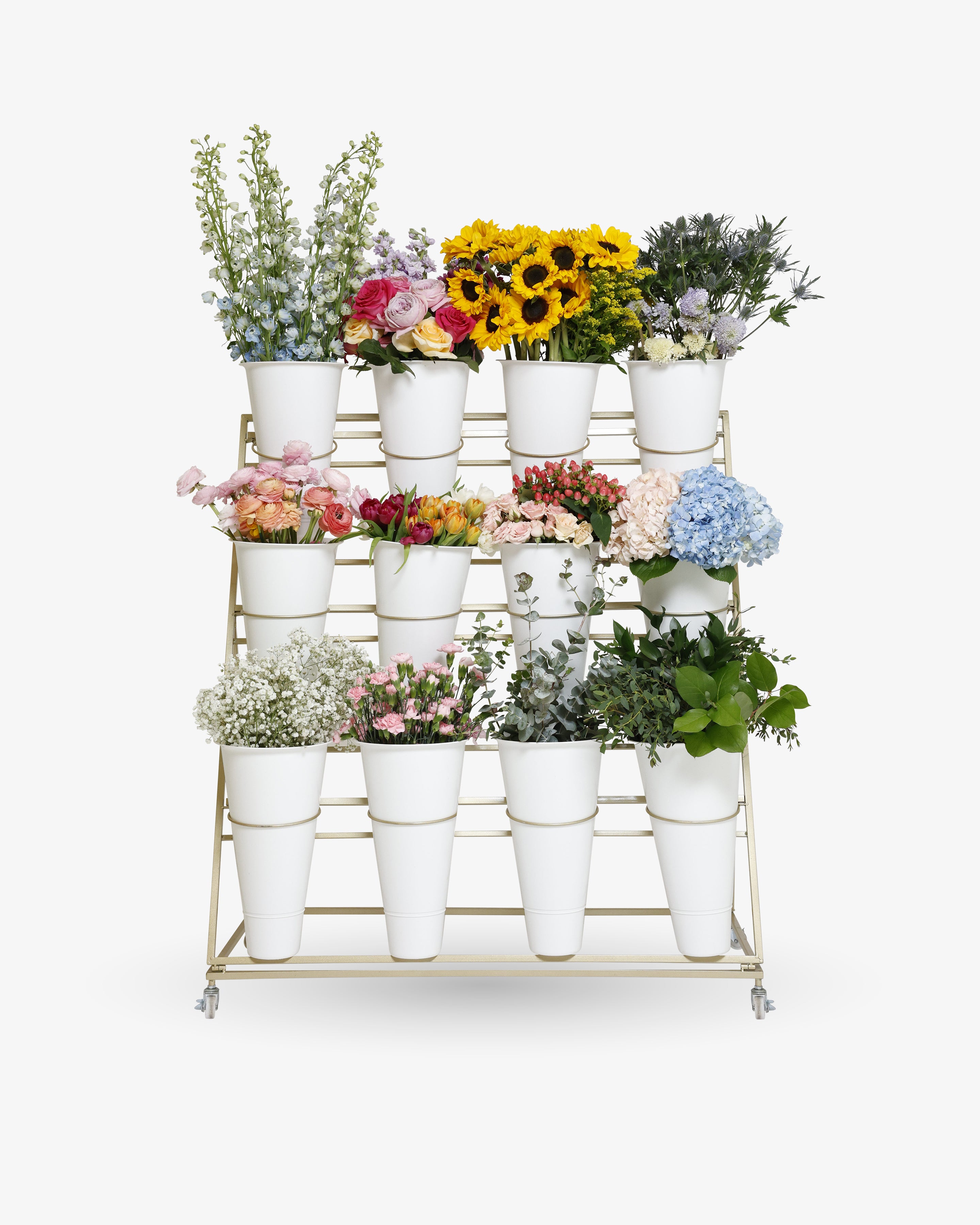 Pretty Flower Cart | Bloom Bar Dallas Florist