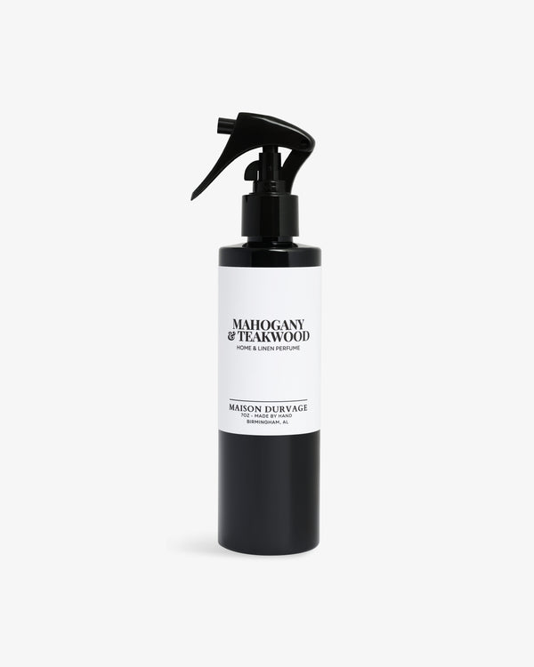 Maison Durvage Mahogany & Teakwood Room Spray | Presch Petals Sprays DFW