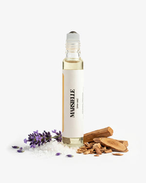 Marsielle Roll On Sandalwood & Lavender Perfume | Presch Petals Luxury Perfumes TX