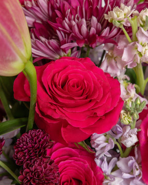 Modern Love Story Arrangement | Presch Petals Flower Delivery Dallas