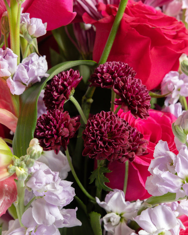 Modern Love Story Arrangement | Presch Petals Flower Delivery Dallas