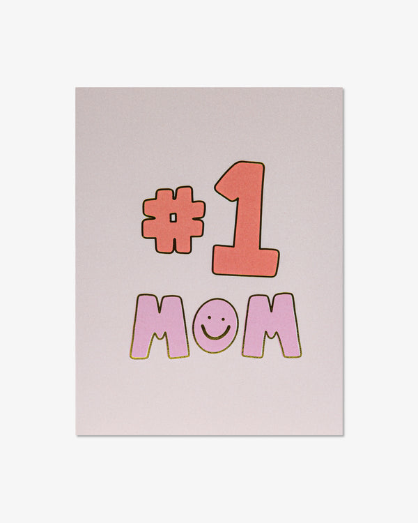 #1 Mom Greeting Card | Greeting Cards for Mom Near You | Dallas Florist