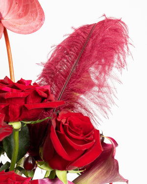 Rose and Lily Arrangement | Presch Petals Flower Arrangements Dallas 