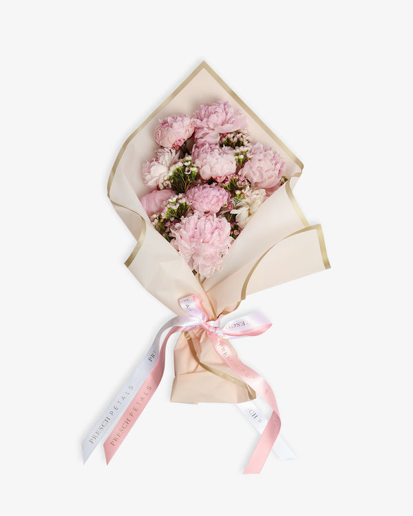 The Presch Peony Bouquet | Dallas Flower Delivery Near Me | Presch Petals